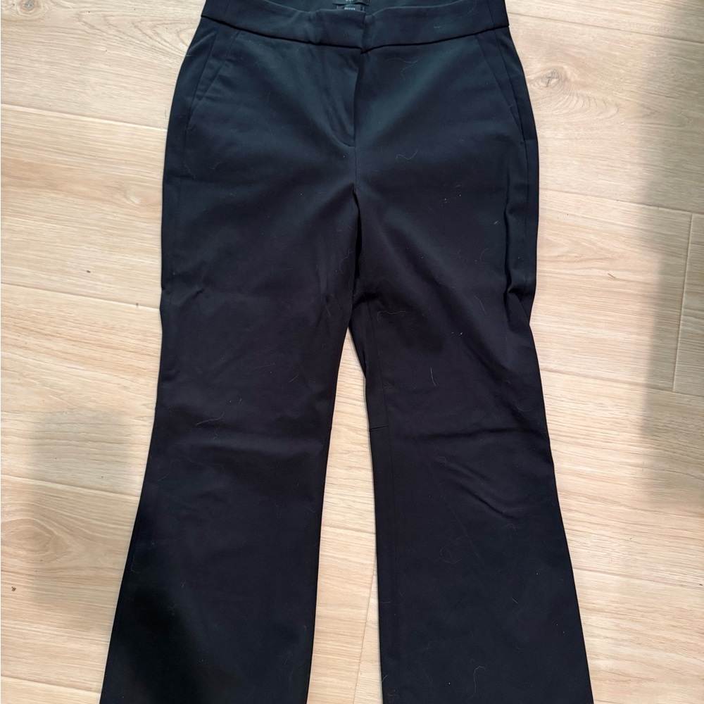 J. Crew Hayden Black Cropped Pants